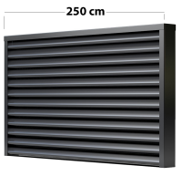 Sichtschutzzaun Twingo Feld Länge: 250 cm...