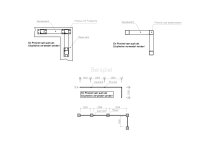Zaunpfosten 60 x 60 mm mit Fußplatte RAL 7016 anthrazit matt 105 cm