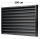 Zaunfeld Viola 200 cm x 140 cm mit Systemschiene RAL 7024