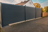 Zaunfeld Alumax Länge: 250 cm x Höhe ... cm mit Systemschiene