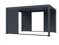 VKLux Double Layer Pergola Model Länge 3m x  Breite 3m