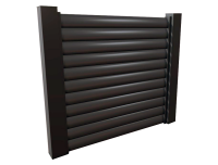 Zaunfeld AluLine L200 cm x H160 cm Feld mit Systemschiene...
