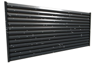 Zaunfeld Duplex L250 cm x H160 cm RAL 7016