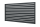 AluUnix60-Zaunfeld 200 cm  mit 60x20 Lamellen – jetzt konfigurieren