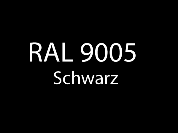 RAL 9005 Schwarz -sofort lieferbar-