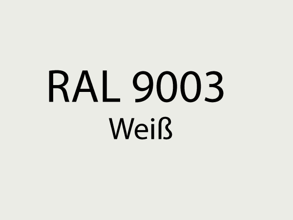 RAL 9003 Weiß -sofort lieferbar-