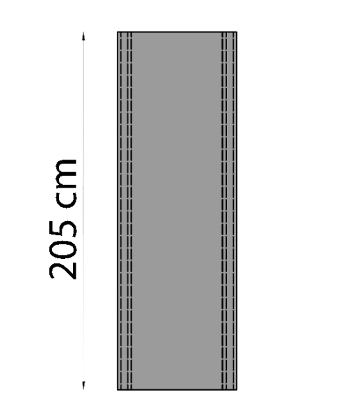 205 cm